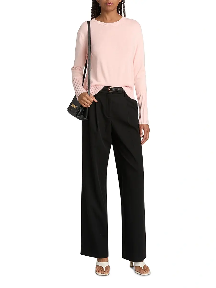 Guest In Residence Women's Rib-Knit Cotton-Blend Sweater | Thumbnail 2 Guest In Residence Women's Rib-Knit Cotton-Blend Sweater | Thumbnail 2
