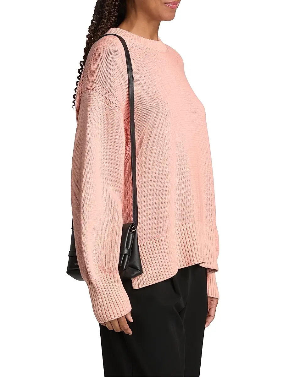 Guest In Residence Women's Sunwash Cotton-Cashmere Crewneck Sweater | Thumbnail 4