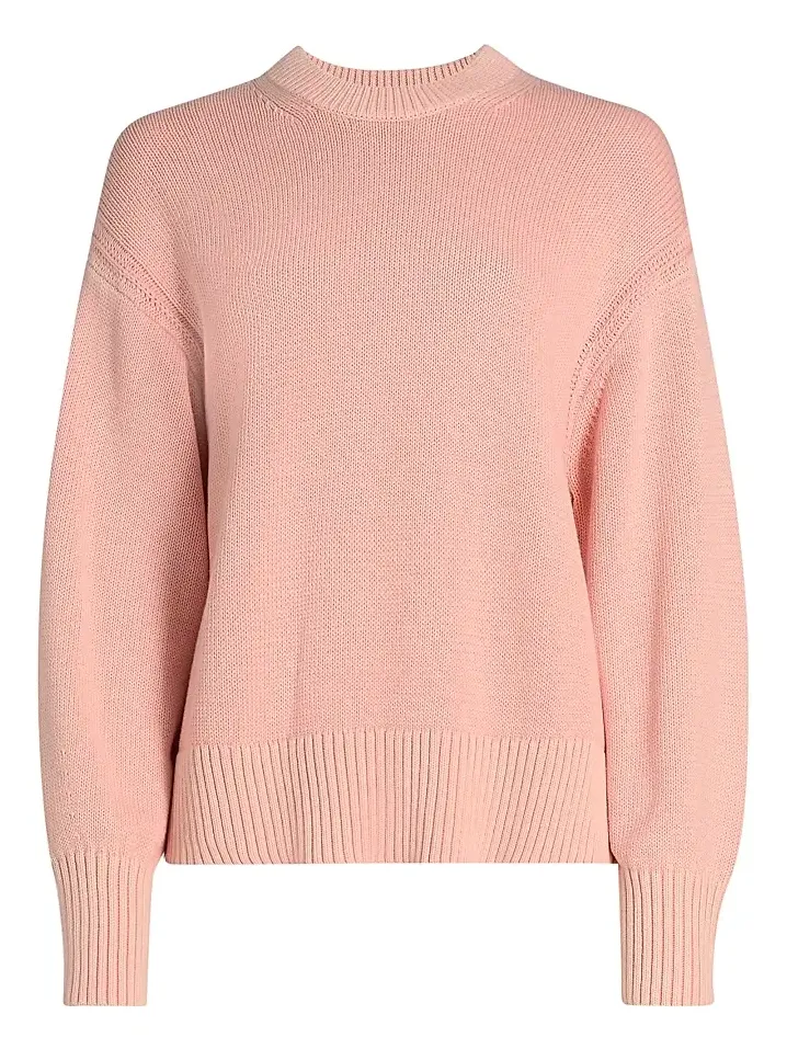 Women's Sunwash Cotton-Cashmere Crewneck Sweater