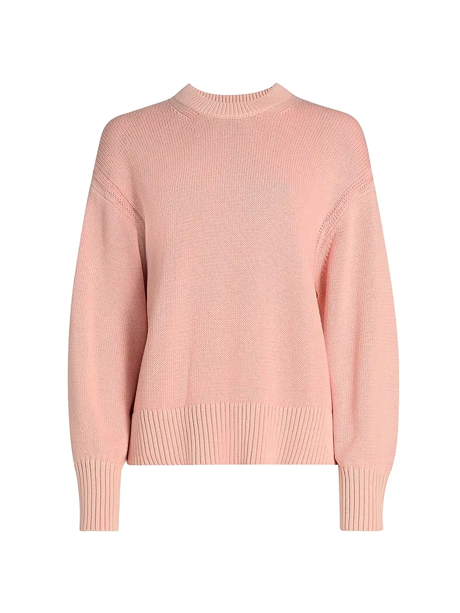 Guest In Residence Women's Sunwash Cotton-Cashmere Crewneck Sweater - Sprinkle | Image 1 Guest In Residence Women's Sunwash Cotton-Cashmere Crewneck Sweater - Sprinkle | Image 1