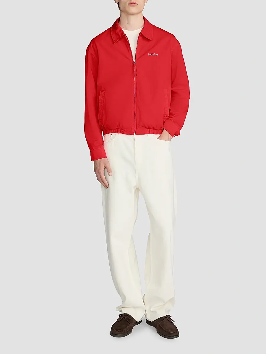 Frame Men's x Sotheby's Cotton Zip-Up Bomber Jacket | Thumbnail 2