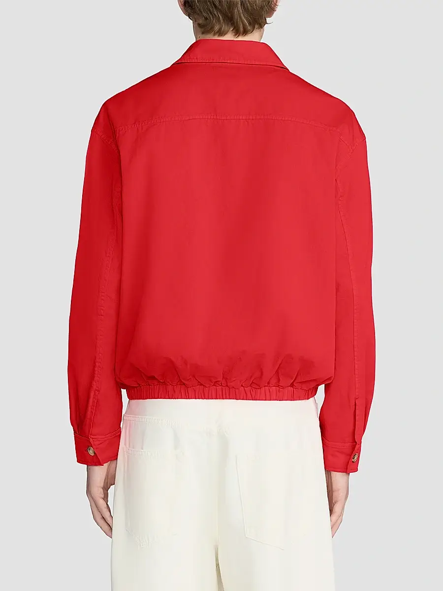 Frame Men's x Sotheby's Cotton Zip-Up Bomber Jacket | Thumbnail 3