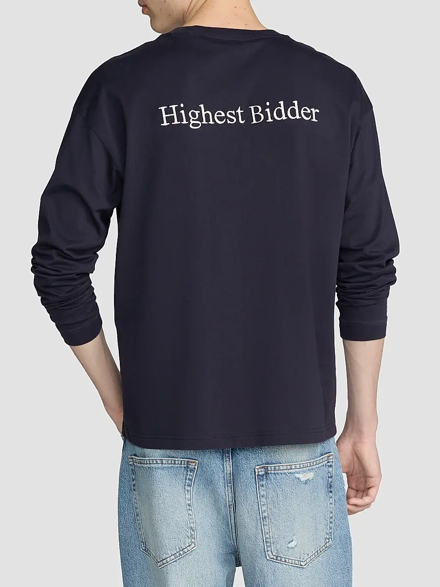 Frame Men's x Sotheby's Cotton Crewneck T-Shirt | Thumbnail 3