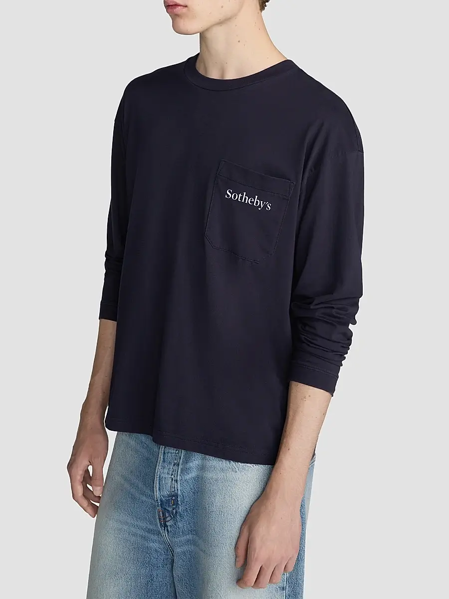 Frame Men's x Sotheby's Cotton Crewneck T-Shirt | Thumbnail 4