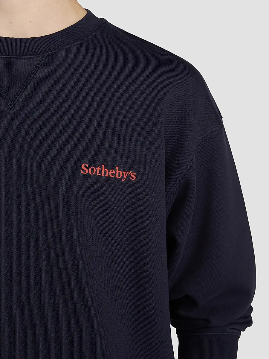 Frame Men's x Sotheby's Cotton Crewneck Sweatshirt | Thumbnail 4 Frame Men's x Sotheby's Cotton Crewneck Sweatshirt | Thumbnail 4
