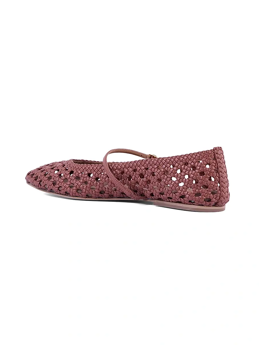 Aera Women's Maya Woven Mary Jane Flats | Thumbnail 2
