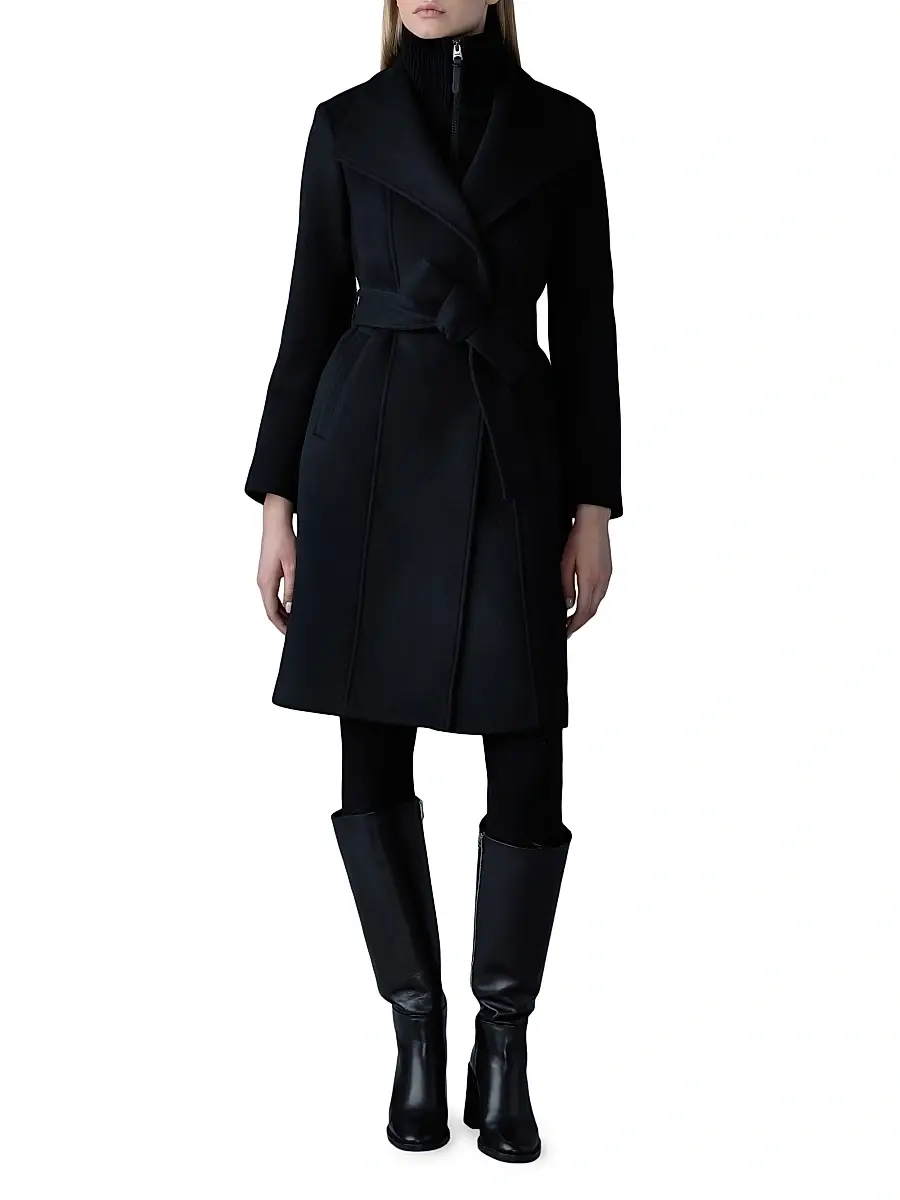 Mackage Women's Norita 2-In-1 Double Face Wool Coat | Thumbnail 2 Mackage Women's Norita 2-In-1 Double Face Wool Coat | Thumbnail 2