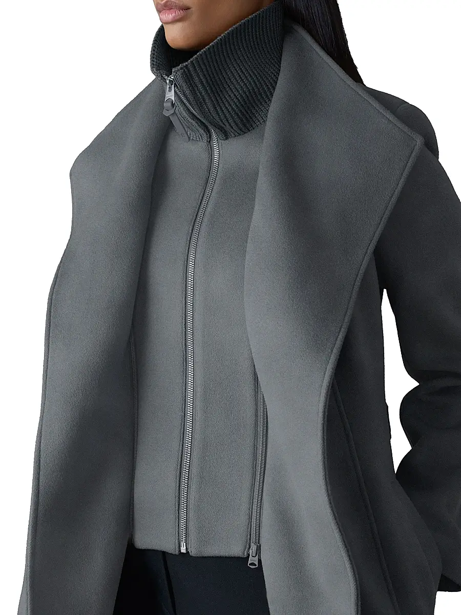 Mackage Women's Norita 2-In-1 Double Face Wool Coat | Thumbnail 6 Mackage Women's Norita 2-In-1 Double Face Wool Coat | Thumbnail 6