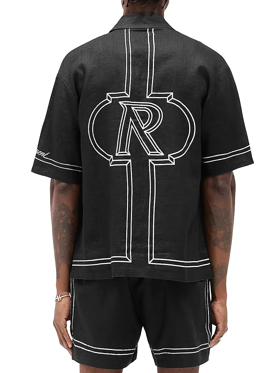 Represent Men's Logo Border Shirt | Thumbnail 6 Represent Men's Logo Border Shirt | Thumbnail 6