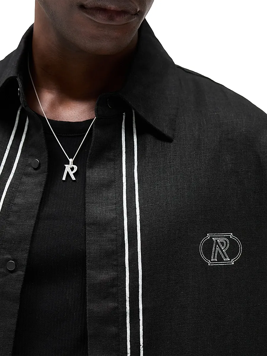 Represent Men's Logo Border Shirt | Thumbnail 7 Represent Men's Logo Border Shirt | Thumbnail 7