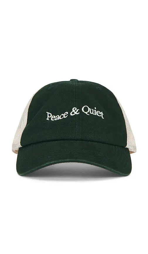 Museum of Peace and Quiet Wordmark Trucker Dad Hat | Thumbnail 4 Museum of Peace and Quiet Wordmark Trucker Dad Hat | Thumbnail 4