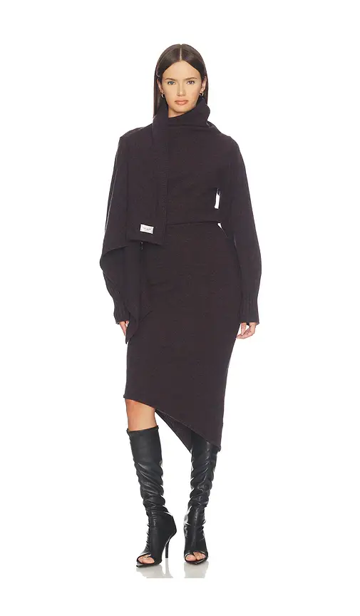 The Attico Scarf Midi Dress | Thumbnail 6 The Attico Scarf Midi Dress | Thumbnail 6