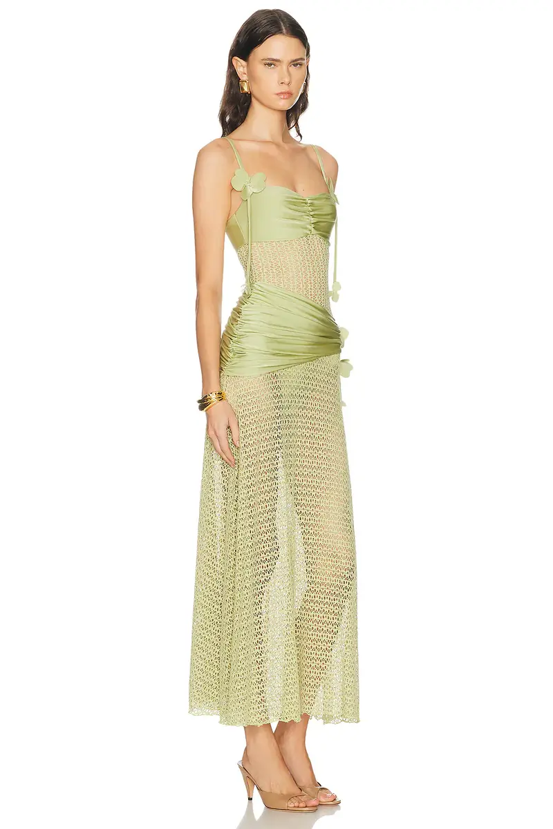 PatBo Petal Sheen Flower Applique Beach Dress | Thumbnail 2 PatBo Petal Sheen Flower Applique Beach Dress | Thumbnail 2
