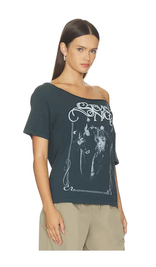 DAYDREAMER Stevie Nicks Bella Donna Off The Shoulder Tee | Thumbnail 2
