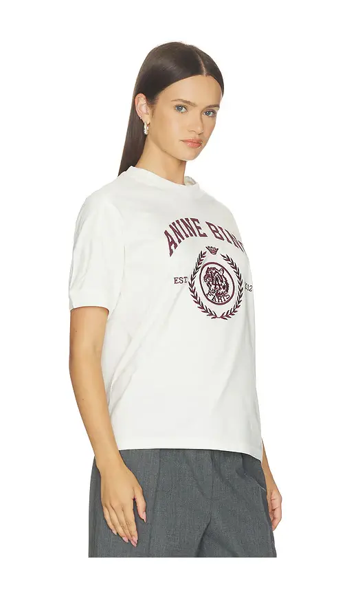 Anine Bing Jaylin Tee Collegiate | Thumbnail 2 Anine Bing Jaylin Tee Collegiate | Thumbnail 2
