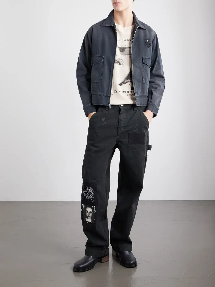 Enfants Riches Déprimés Chiens De Chasse Denim Jacket - Men | Thumbnail 2 Enfants Riches Déprimés Chiens De Chasse Denim Jacket - Men | Thumbnail 2