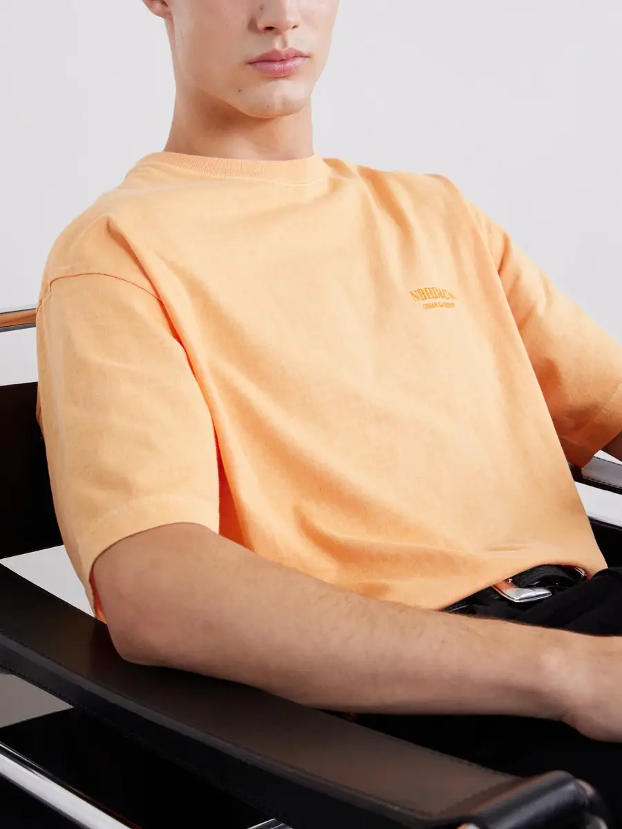 Neighborhood Logo-Embroidered Cotton-Jersey T-Shirt - Men | Thumbnail 5 Neighborhood Logo-Embroidered Cotton-Jersey T-Shirt - Men | Thumbnail 5
