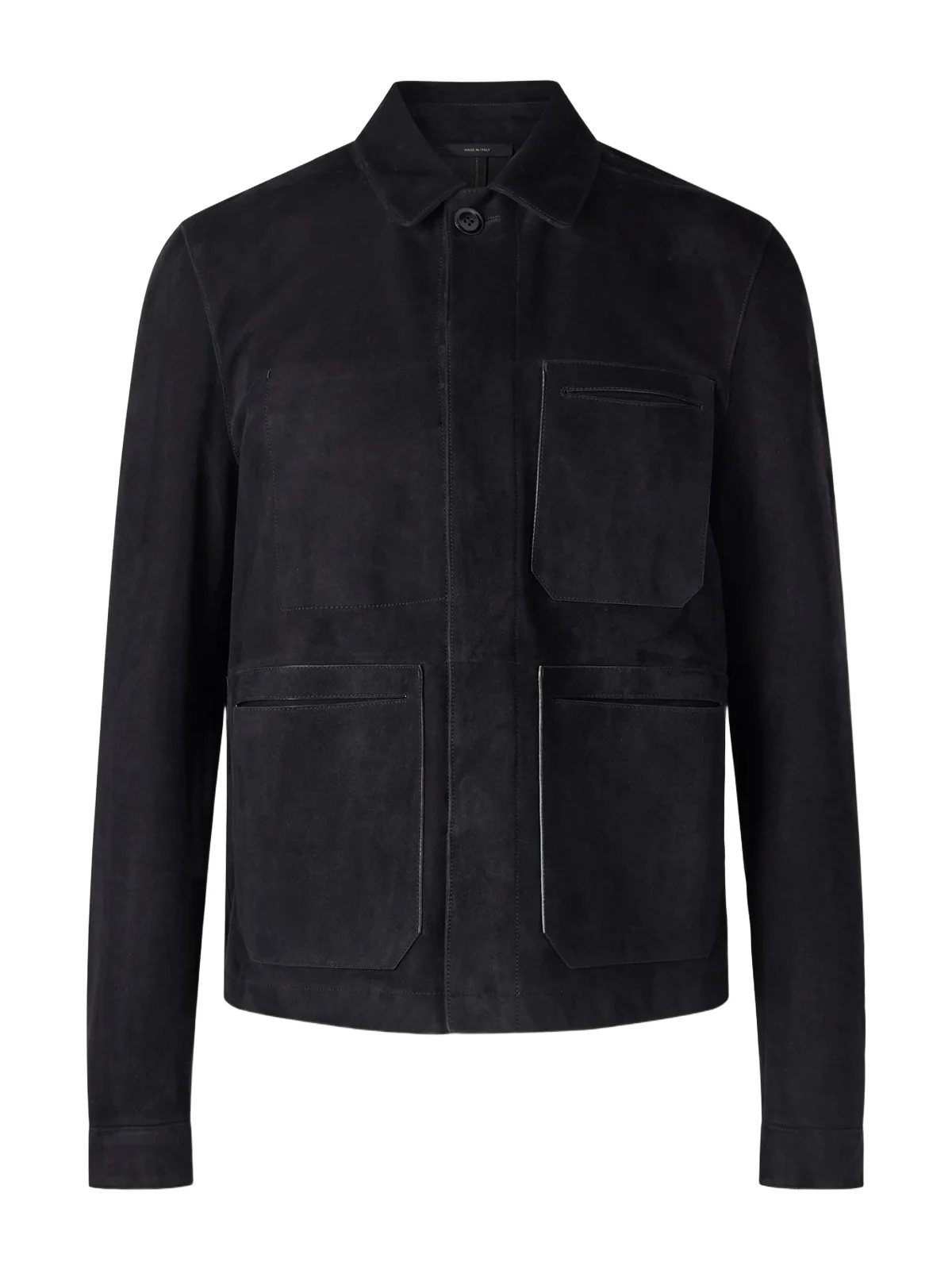 Suede Field Jacket - Men Suede Field Jacket - Men