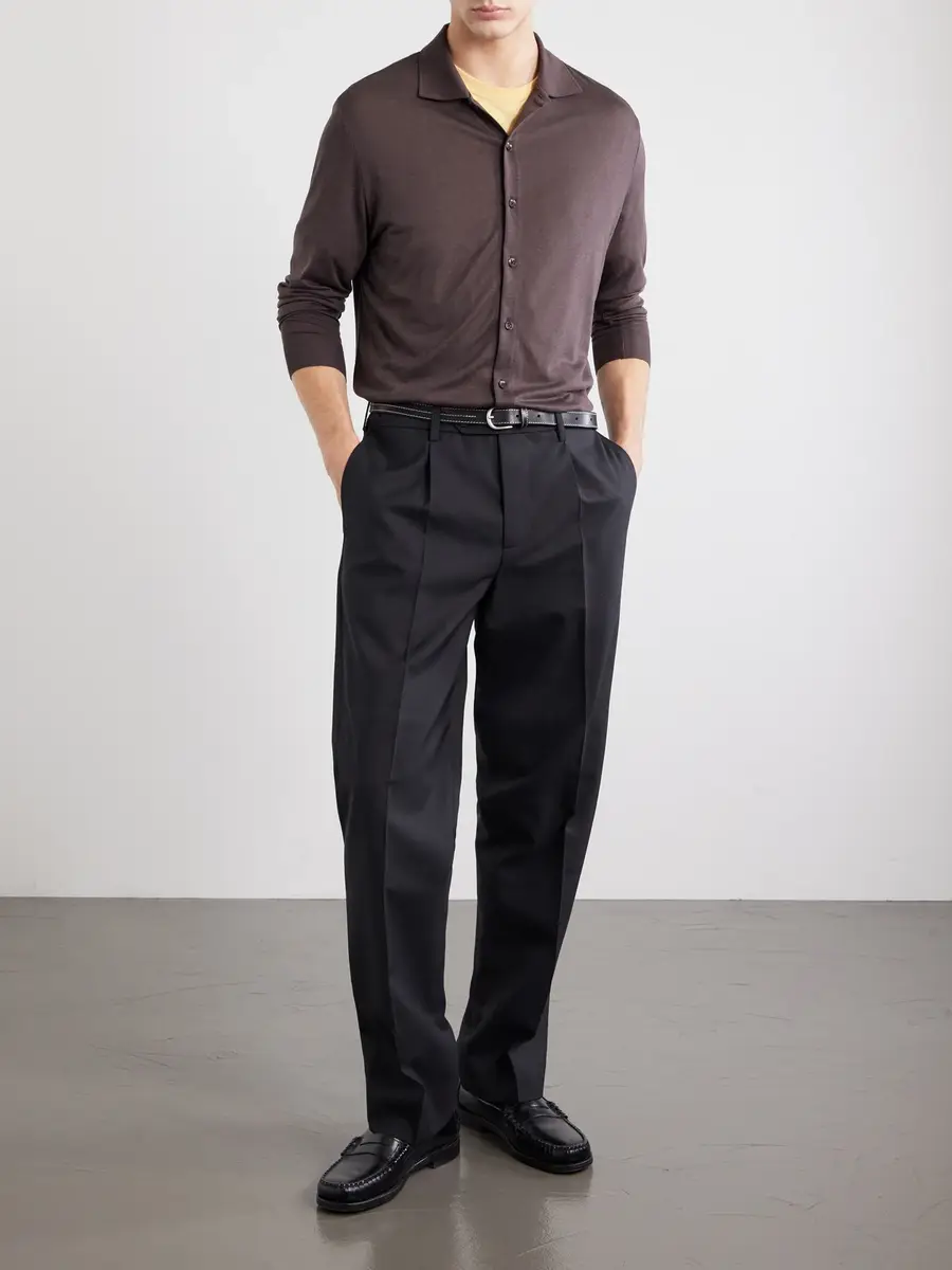 Altea Julius Lyocell and Cotton-Blend Jersey Shirt - Men | Thumbnail 2 Altea Julius Lyocell and Cotton-Blend Jersey Shirt - Men | Thumbnail 2