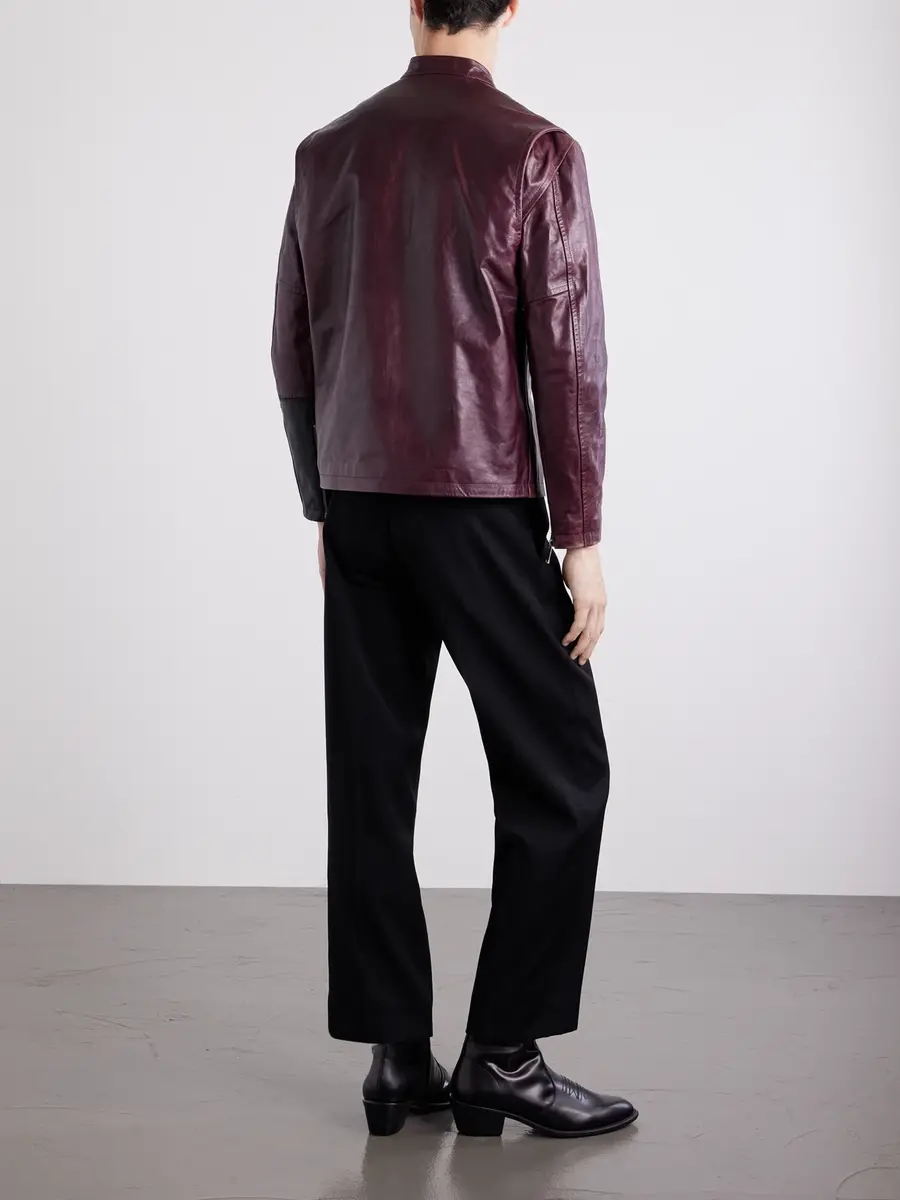 Enfants Riches Déprimés Side B Leather Jacket - Men | Thumbnail 4 Enfants Riches Déprimés Side B Leather Jacket - Men | Thumbnail 4
