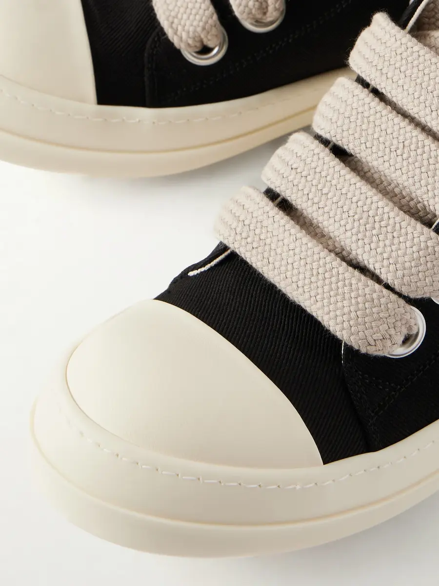 DRKSHDW by Rick Owens Jumbolace Denim Sneakers - Men | Thumbnail 5 DRKSHDW by Rick Owens Jumbolace Denim Sneakers - Men | Thumbnail 5