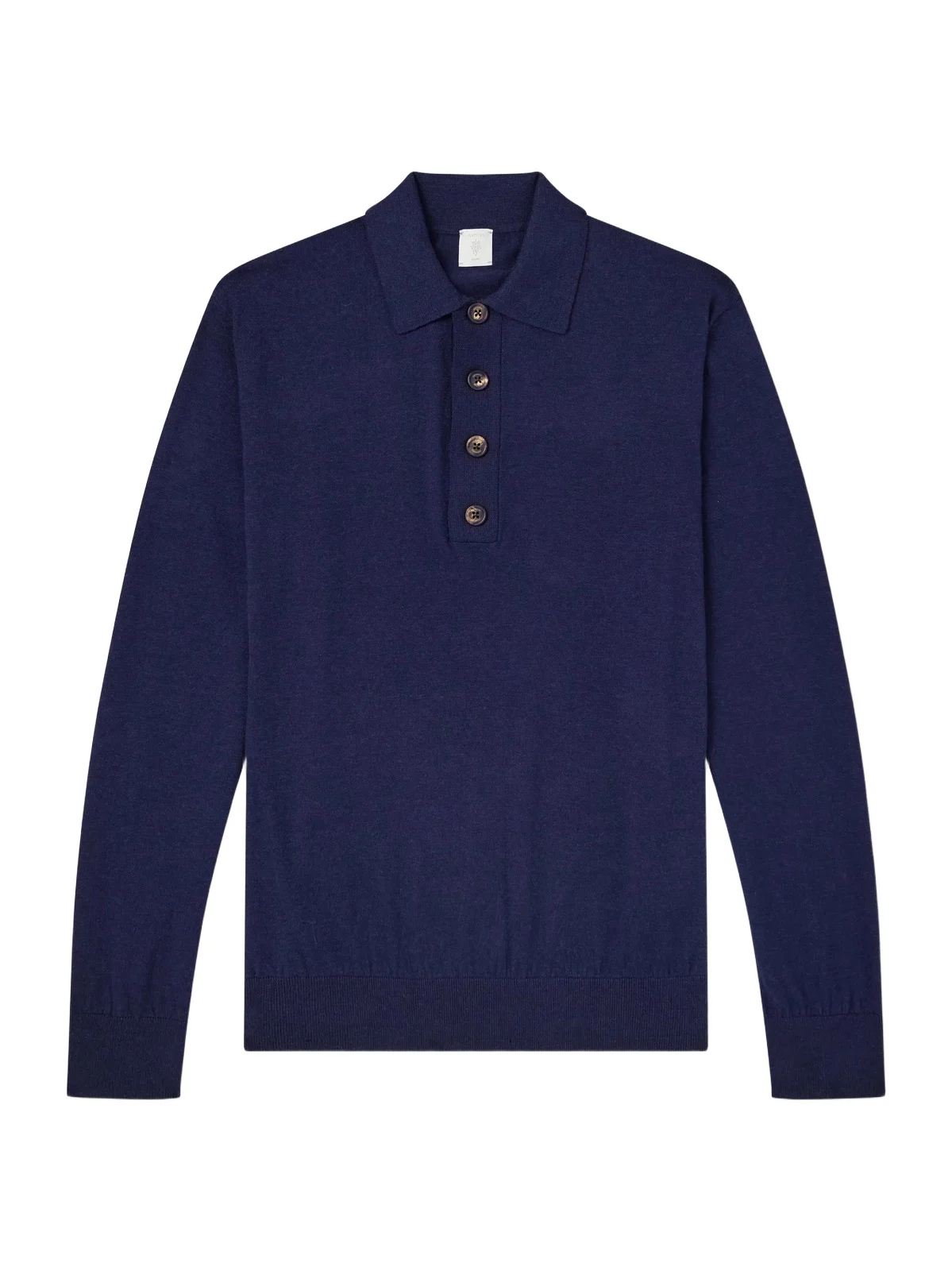Cotton and Cashmere-Blend Polo Shirt - Men Cotton and Cashmere-Blend Polo Shirt - Men