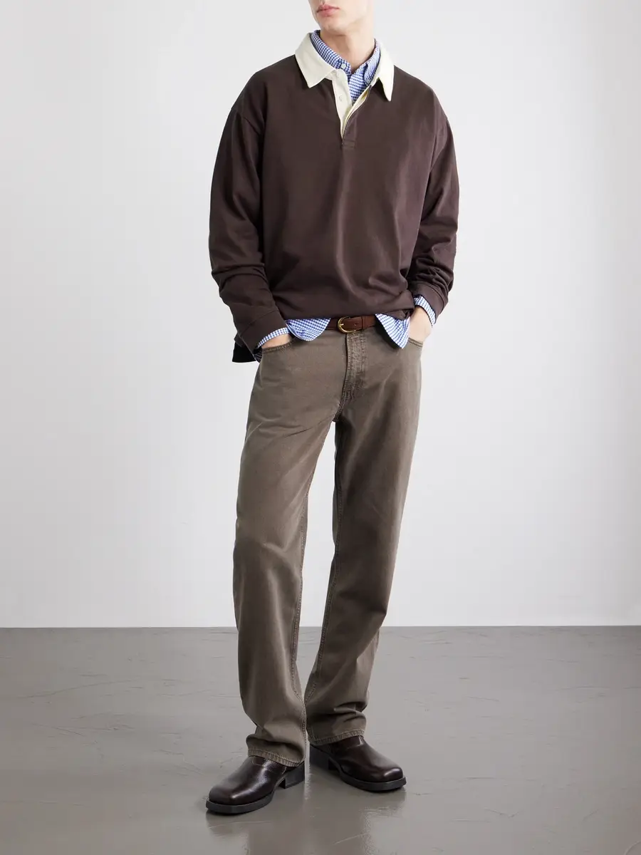 Frame Cotton-Jersey Polo Shirt - Men | Thumbnail 2 Frame Cotton-Jersey Polo Shirt - Men | Thumbnail 2