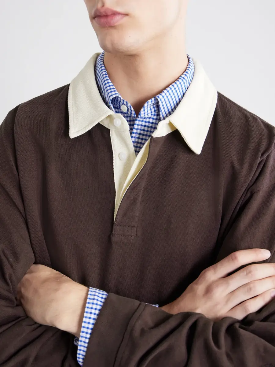 Frame Cotton-Jersey Polo Shirt - Men | Thumbnail 5 Frame Cotton-Jersey Polo Shirt - Men | Thumbnail 5
