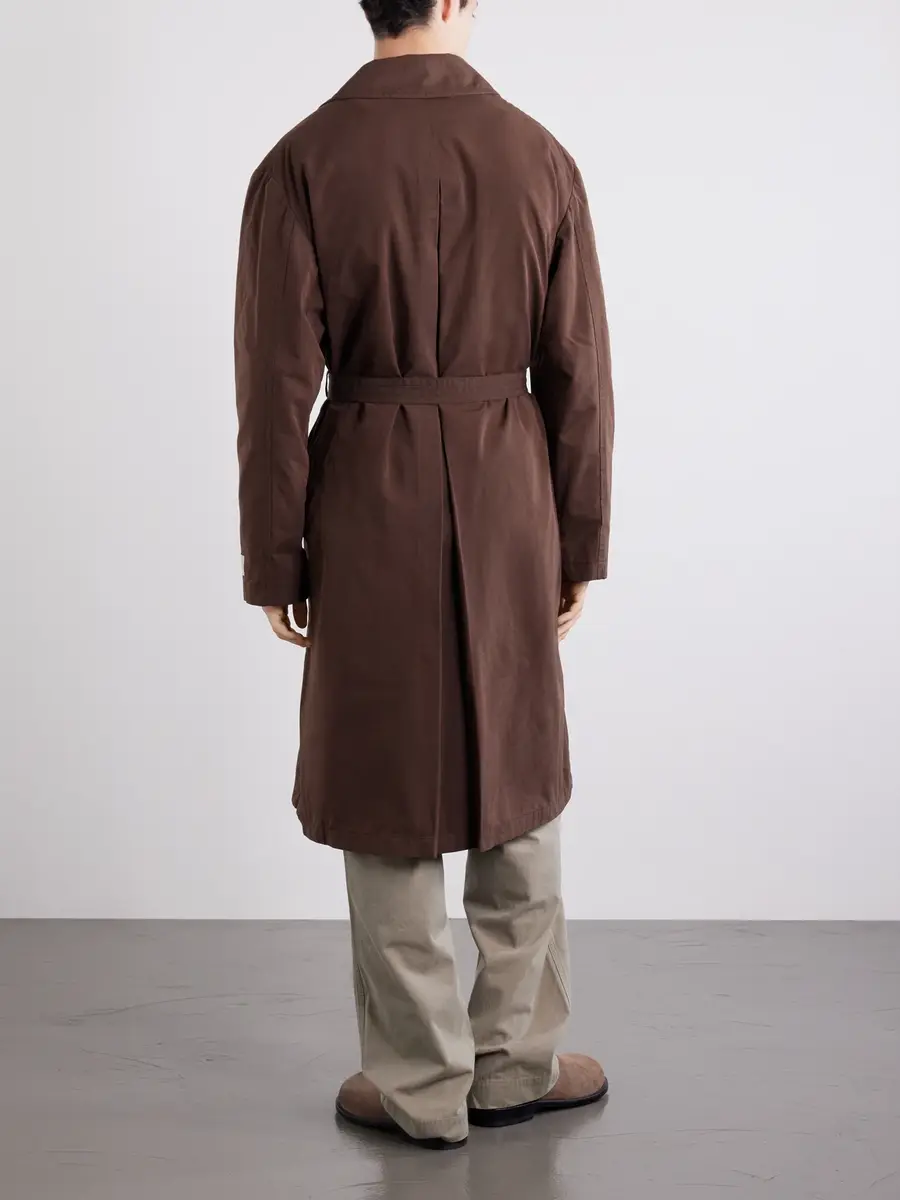 Massimo Alba Mustang Woven Trench Coat - Men | Thumbnail 4