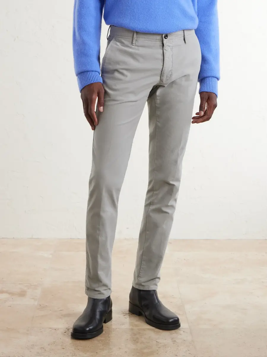 Slowear Incotex Slim-Fit Straight-Leg Stretch-Cotton Trousers - Men | Thumbnail 3 Slowear Incotex Slim-Fit Straight-Leg Stretch-Cotton Trousers - Men | Thumbnail 3