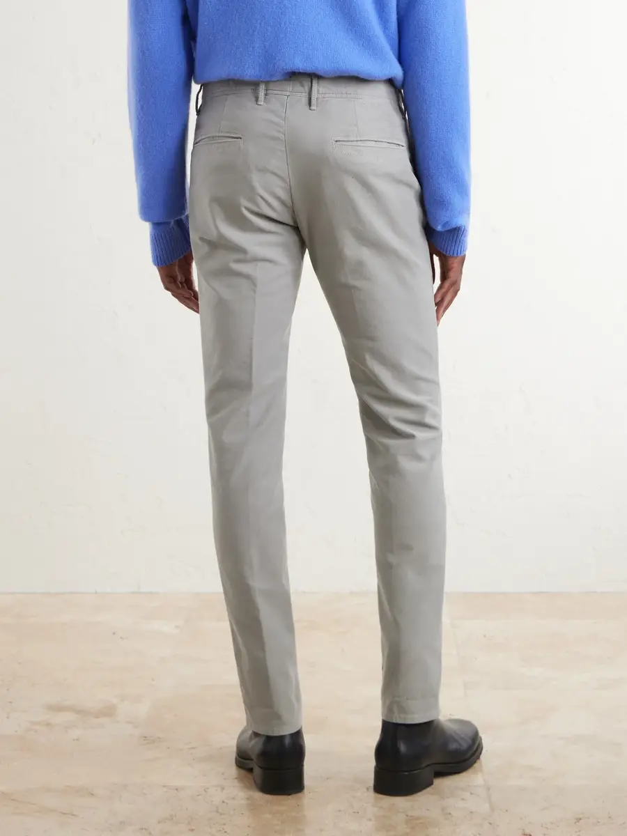 Slowear Incotex Slim-Fit Straight-Leg Stretch-Cotton Trousers - Men | Thumbnail 4 Slowear Incotex Slim-Fit Straight-Leg Stretch-Cotton Trousers - Men | Thumbnail 4