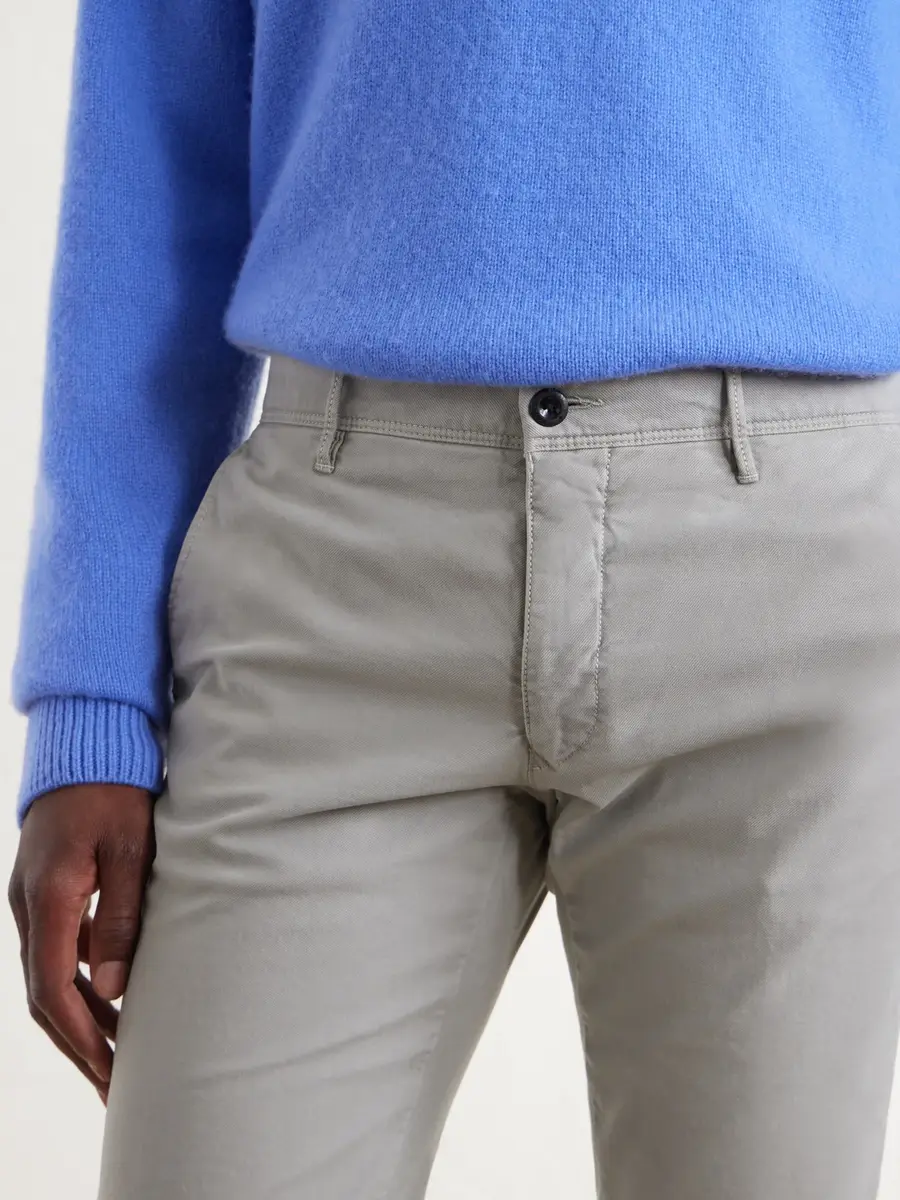 Slowear Incotex Slim-Fit Straight-Leg Stretch-Cotton Trousers - Men | Thumbnail 5 Slowear Incotex Slim-Fit Straight-Leg Stretch-Cotton Trousers - Men | Thumbnail 5