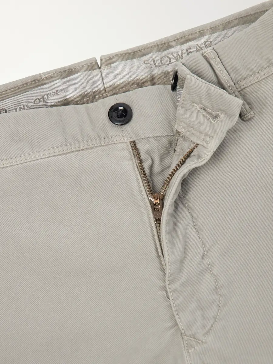 Slowear Incotex Slim-Fit Straight-Leg Stretch-Cotton Trousers - Men | Thumbnail 6 Slowear Incotex Slim-Fit Straight-Leg Stretch-Cotton Trousers - Men | Thumbnail 6