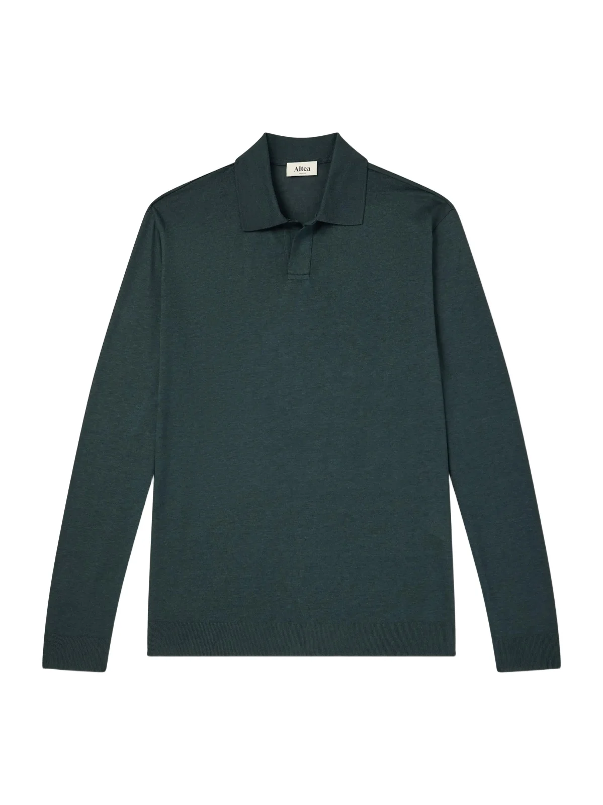 Altea Pierre Lyocell and Cotton-Blend Jersey Polo Shirt - Men