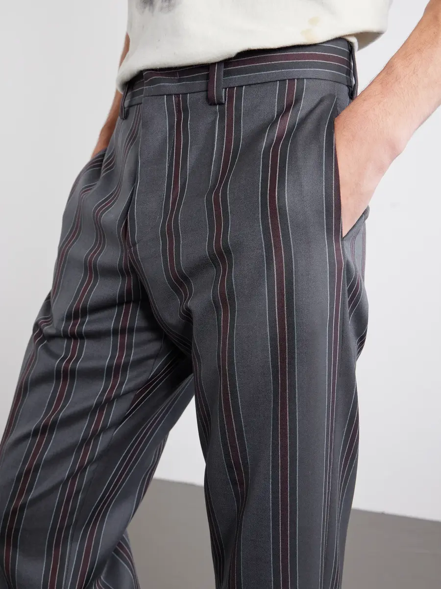 Enfants Riches Déprimés Henri's Everyday Straight-Leg Virgin Wool-Twill Trousers - Men | Thumbnail 5
