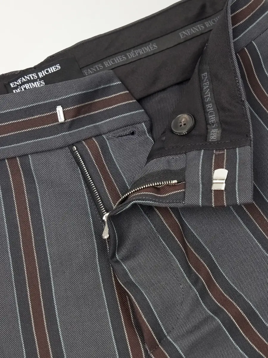 Enfants Riches Déprimés Henri's Everyday Straight-Leg Virgin Wool-Twill Trousers - Men | Thumbnail 6