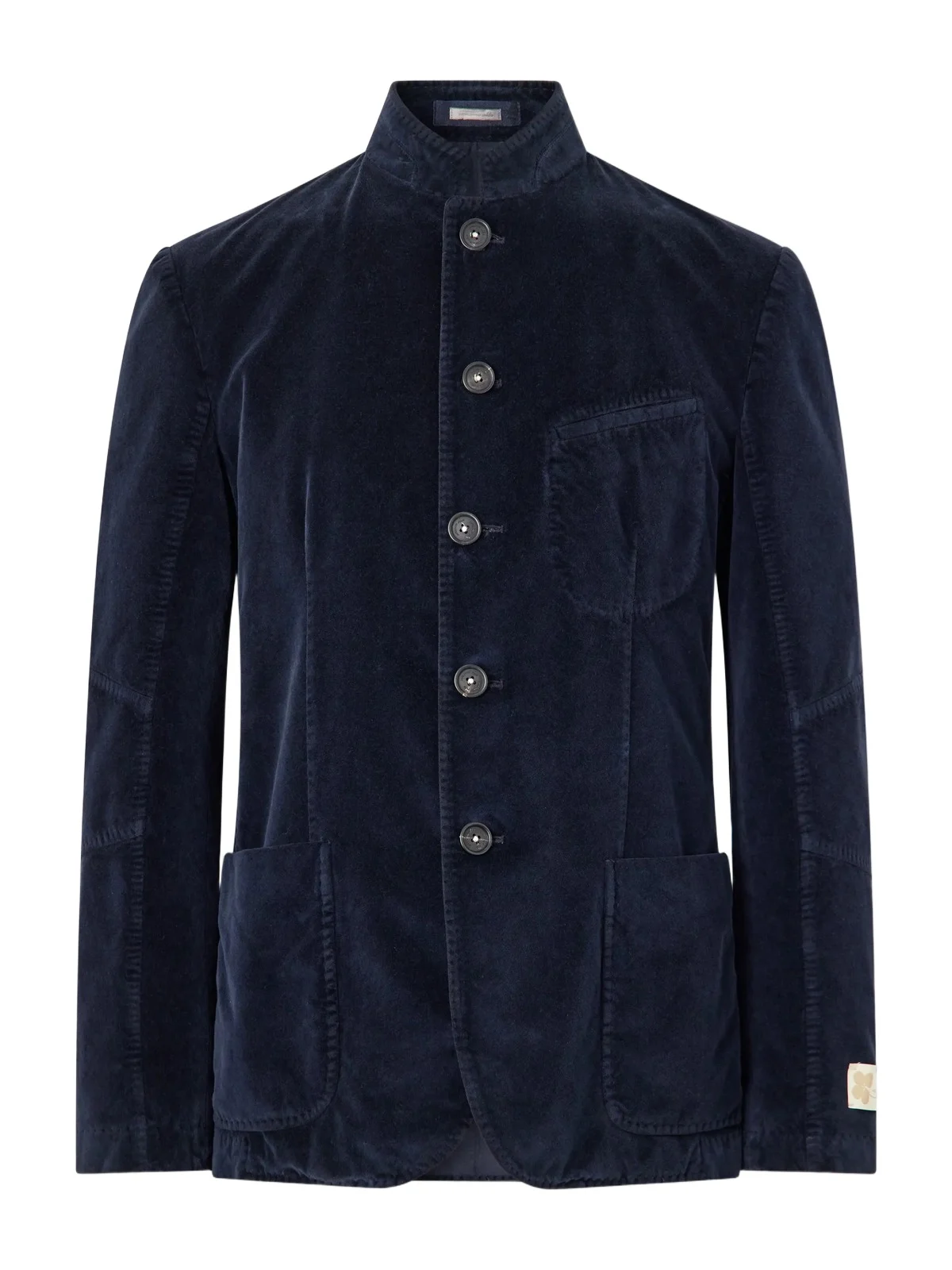 Gstaad panelled Cotton-Velvet Jacket - Men Gstaad panelled Cotton-Velvet Jacket - Men