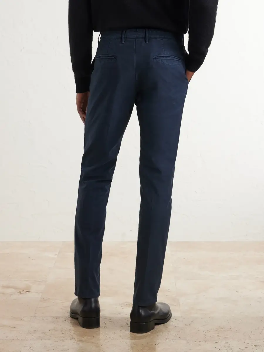 Slowear Incotex Slim-Fit Straight-Leg Stretch-Cotton Trousers - Men | Thumbnail 4 Slowear Incotex Slim-Fit Straight-Leg Stretch-Cotton Trousers - Men | Thumbnail 4