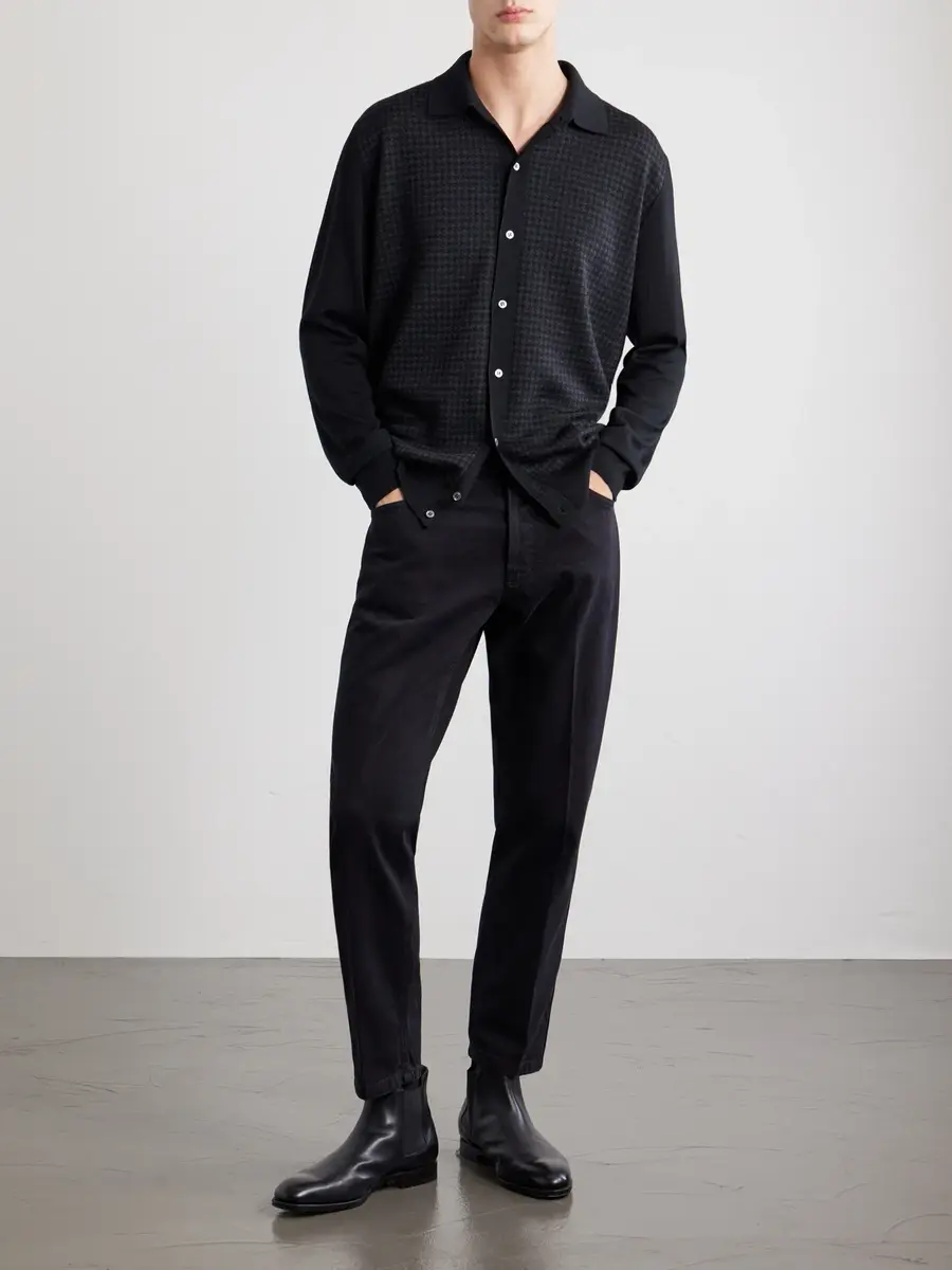 Lardini Fresco Wool Cardigan - Men | Thumbnail 2 Lardini Fresco Wool Cardigan - Men | Thumbnail 2