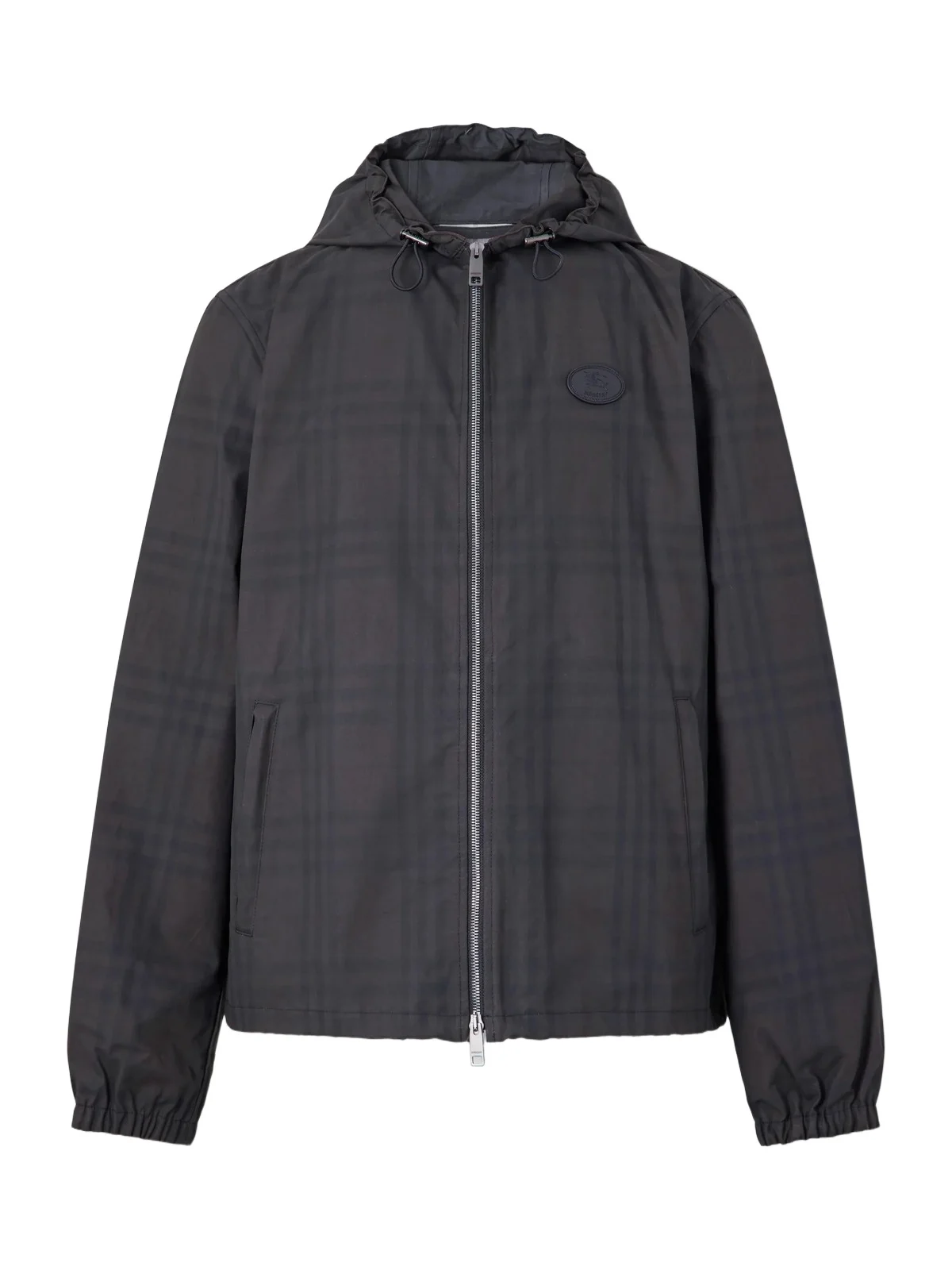 Newport Logo-Appliquéd Checked Cotton Jacket - Men Newport Logo-Appliquéd Checked Cotton Jacket - Men