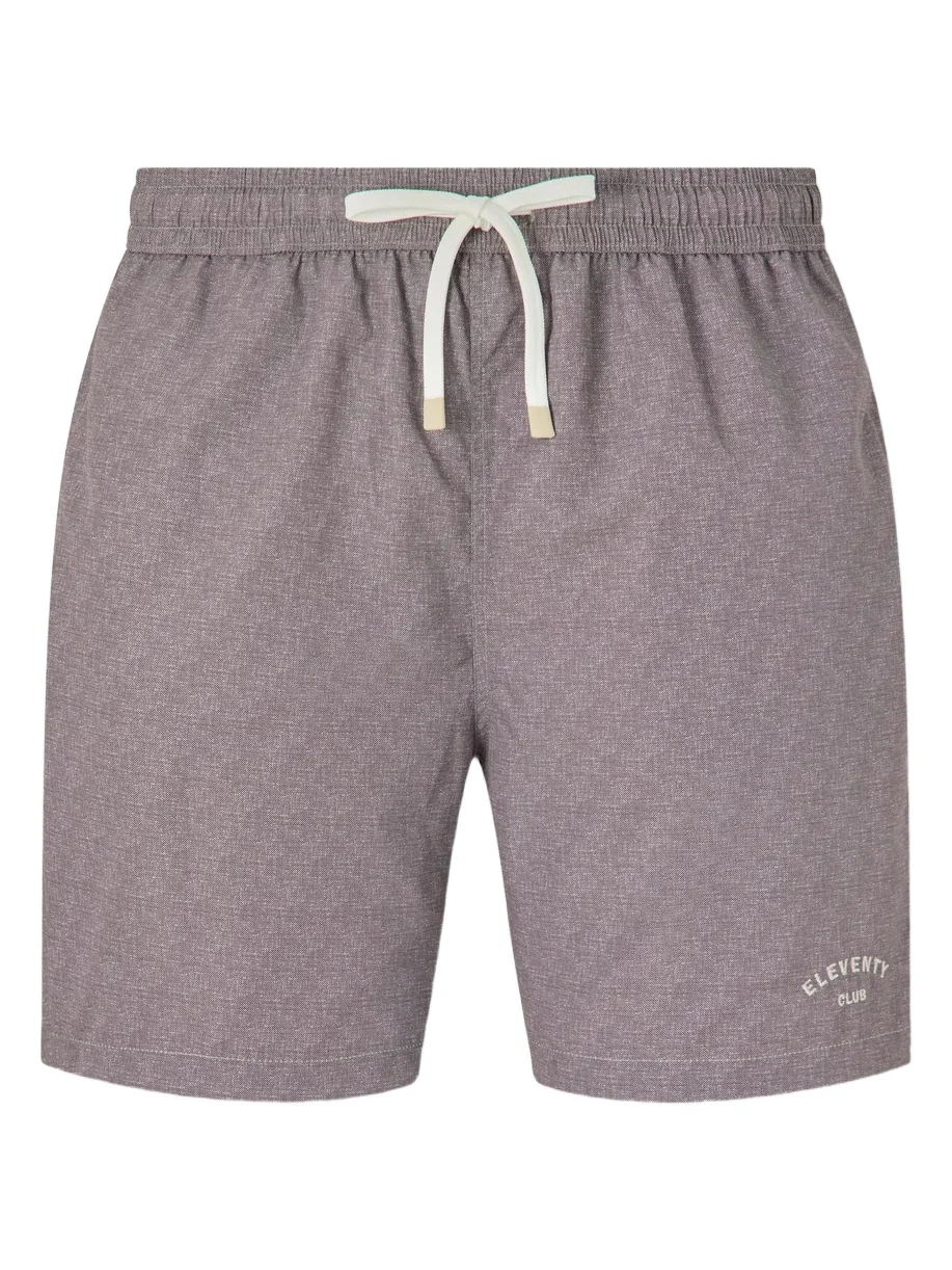 ELEVENTY Straight-Leg Mid-Length Swim Shorts - Men