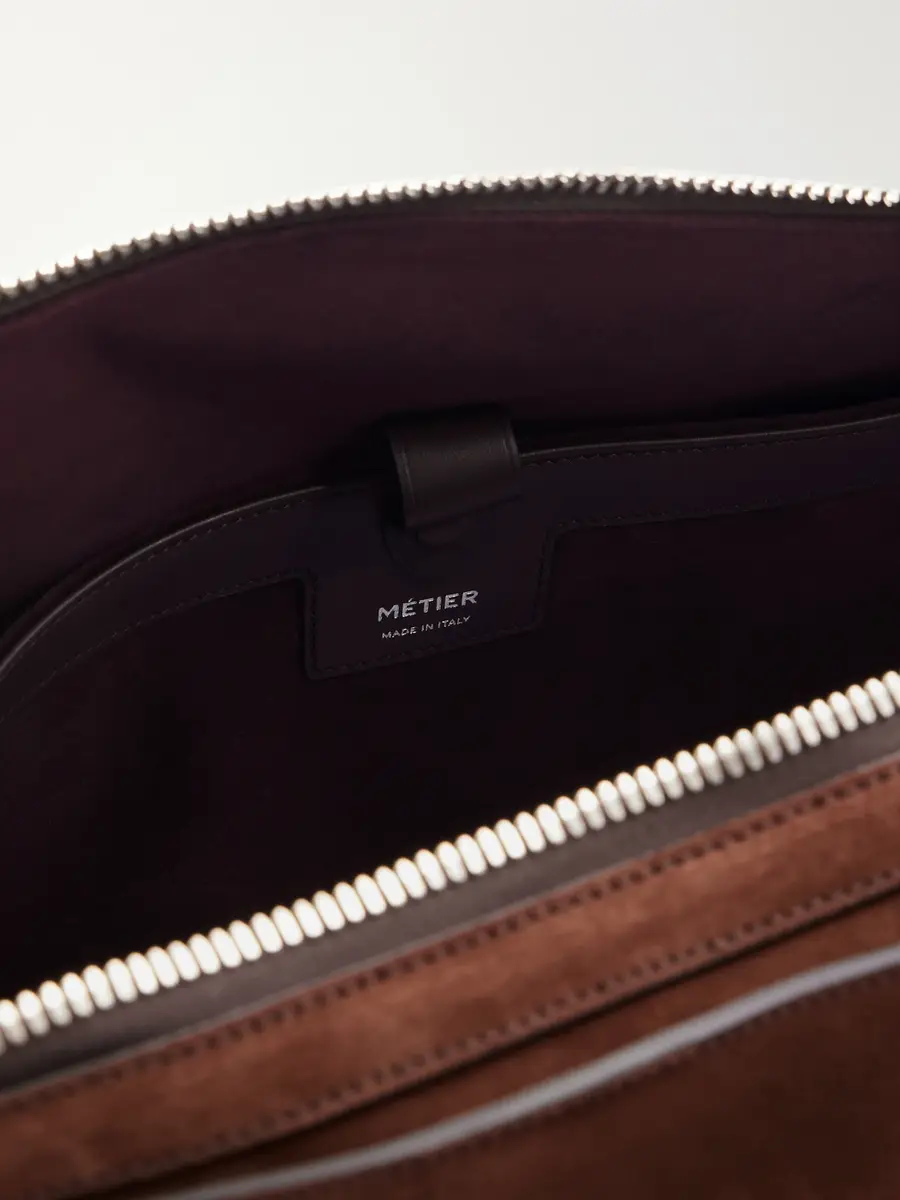 Métier Nomad All Day Suede Weekend Bag - Men | Thumbnail 6 Métier Nomad All Day Suede Weekend Bag - Men | Thumbnail 6
