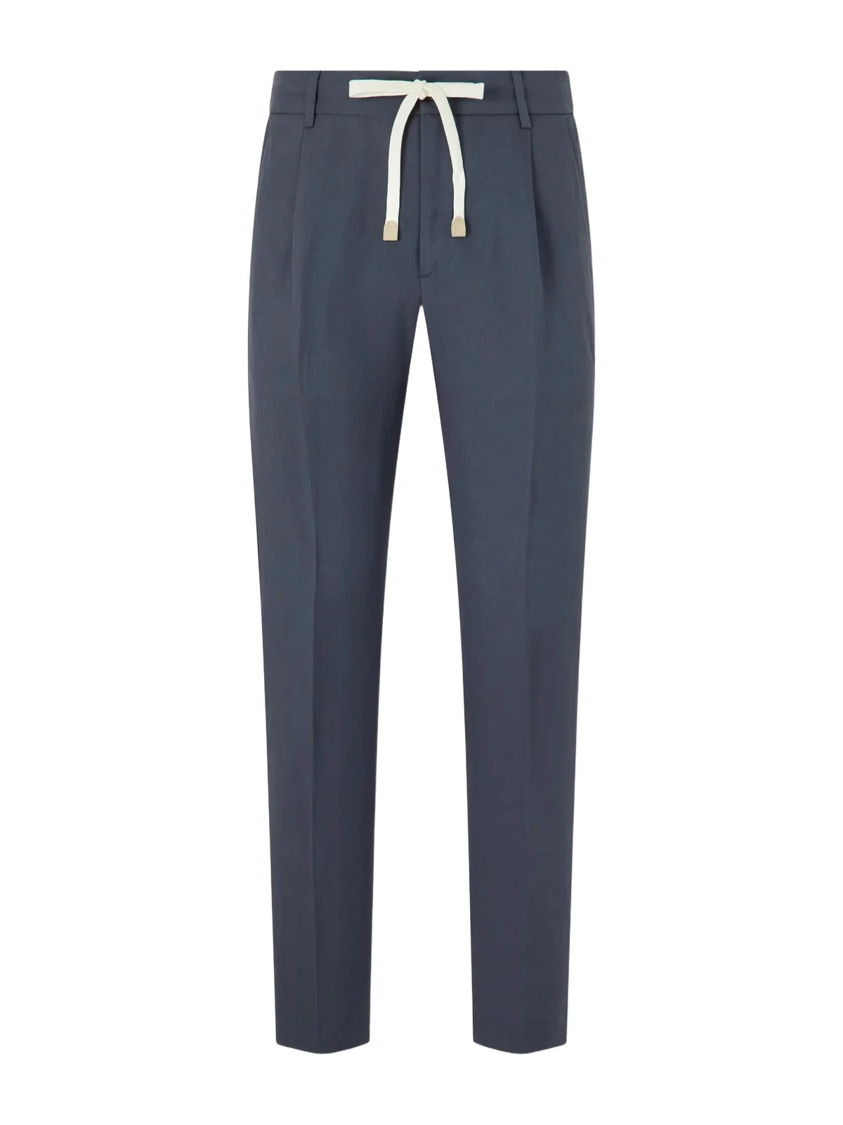ELEVENTY Straight-Leg Lyocell and Linen-Blend Trousers - Men