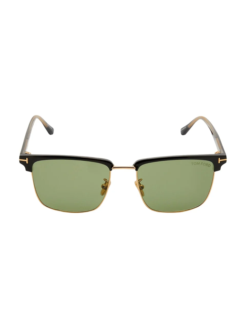 Men's FT0997-Hudson Half-Rim Square Sunglasses Men's FT0997-Hudson Half-Rim Square Sunglasses