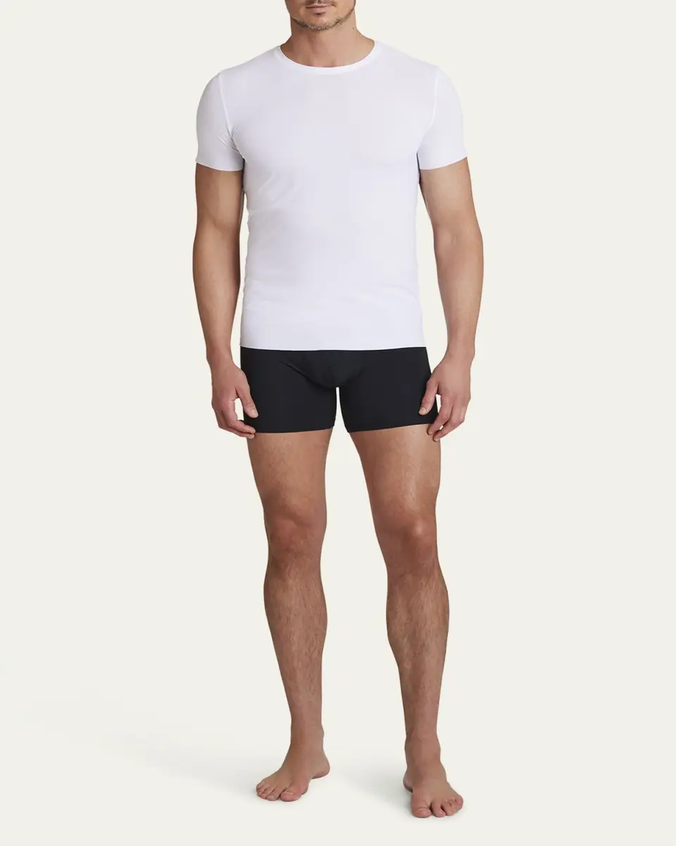 Commando Men's Original Microfiber Crewneck T-Shirt | Thumbnail 2