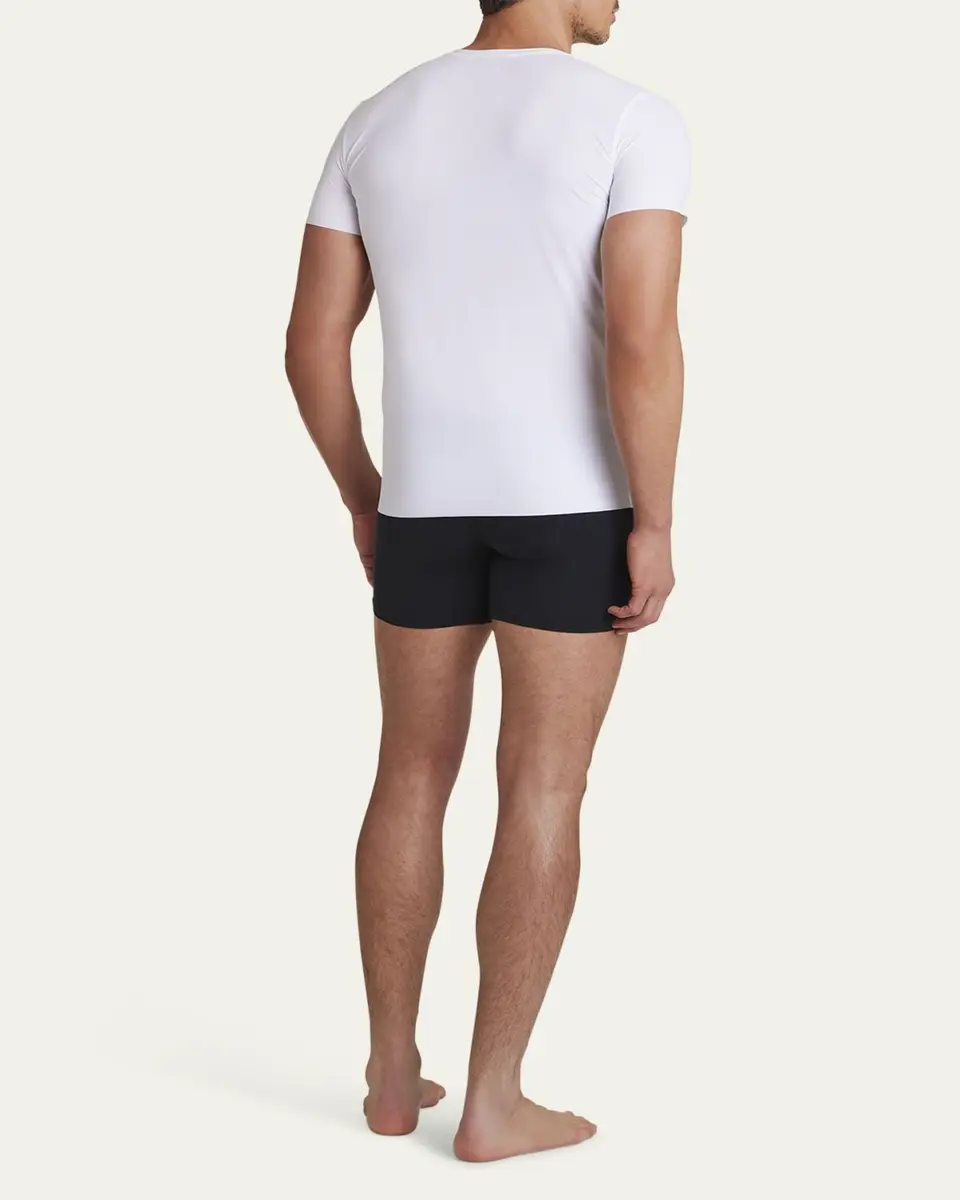 Commando Men's Original Microfiber Crewneck T-Shirt | Thumbnail 3