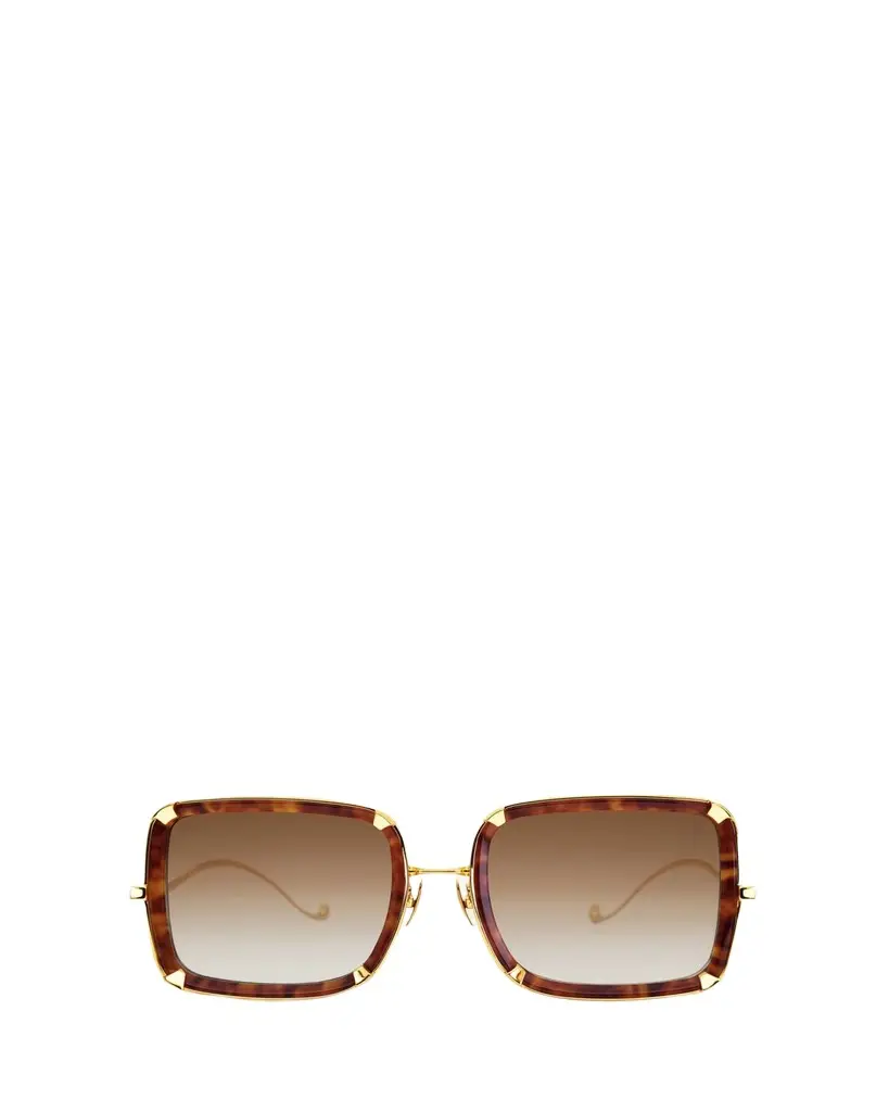 Anna-Karin Karlsson White Moon 24K Gold-Plated & Acetate Square Sunglasses | Image 1 Anna-Karin Karlsson White Moon 24K Gold-Plated & Acetate Square Sunglasses | Image 1