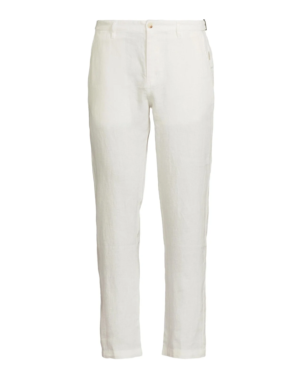 Men's Linen Flat-Front Trousers Men's Linen Flat-Front Trousers