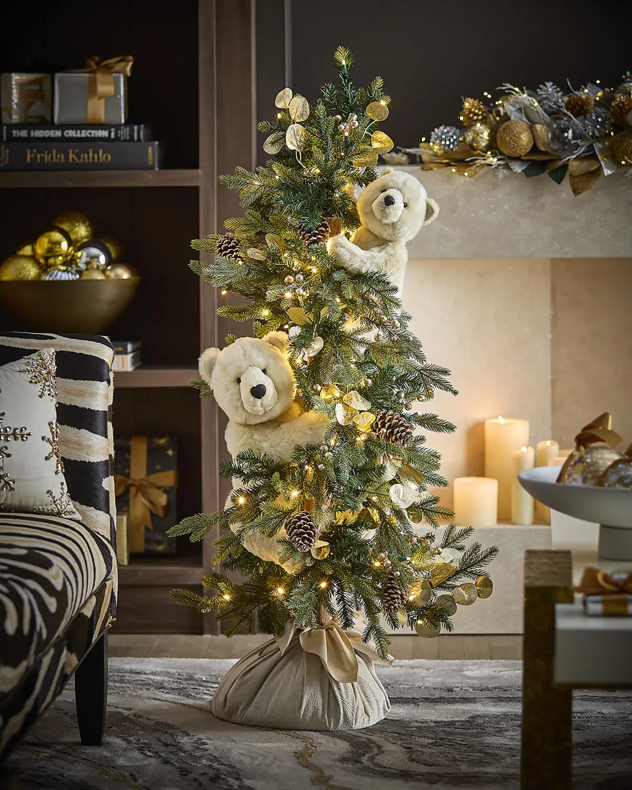 Ditz Designs All That Sparkles Polar Play Tree, 48"