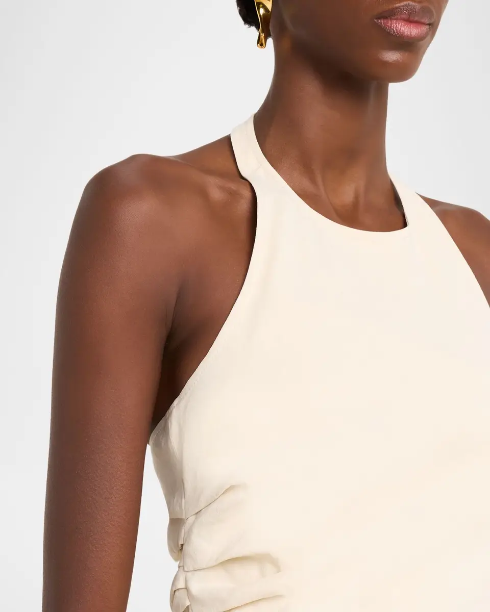 A.L.C. Sylvie Linen-Blend Halter Top | Thumbnail 5 A.L.C. Sylvie Linen-Blend Halter Top | Thumbnail 5